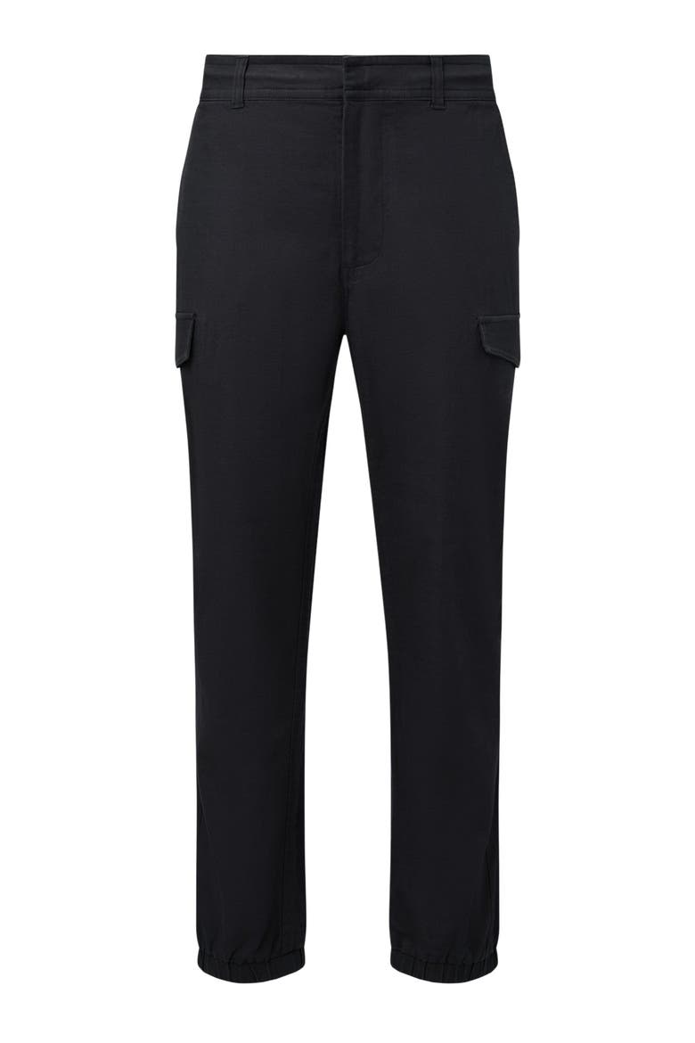 Linen Cargo Jogger, Alternate, color, GUNMETAL