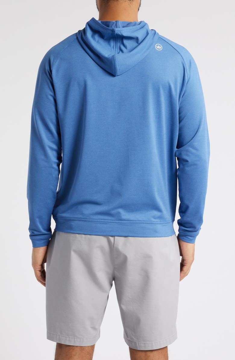Peter Millar Pine Performance Hoodie, Alternate, color, Sport Navy
