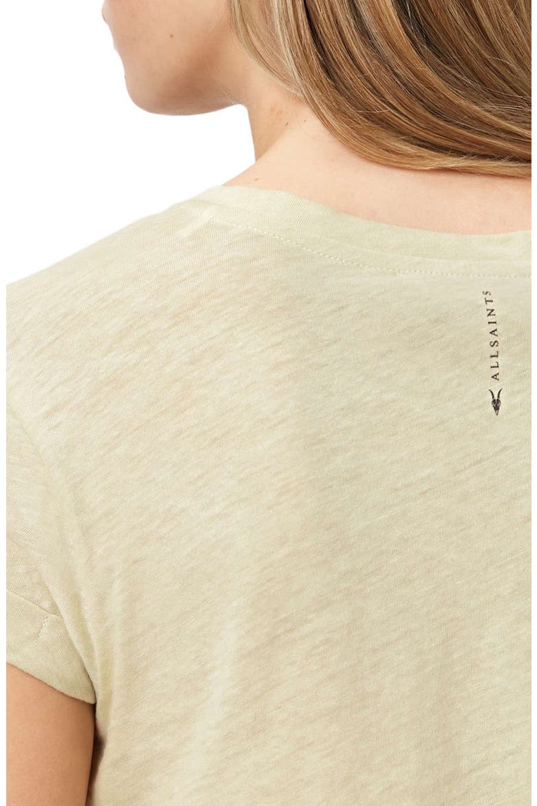 Anna Cotton T-Shirt, Alternate, color, HAZE GREEN