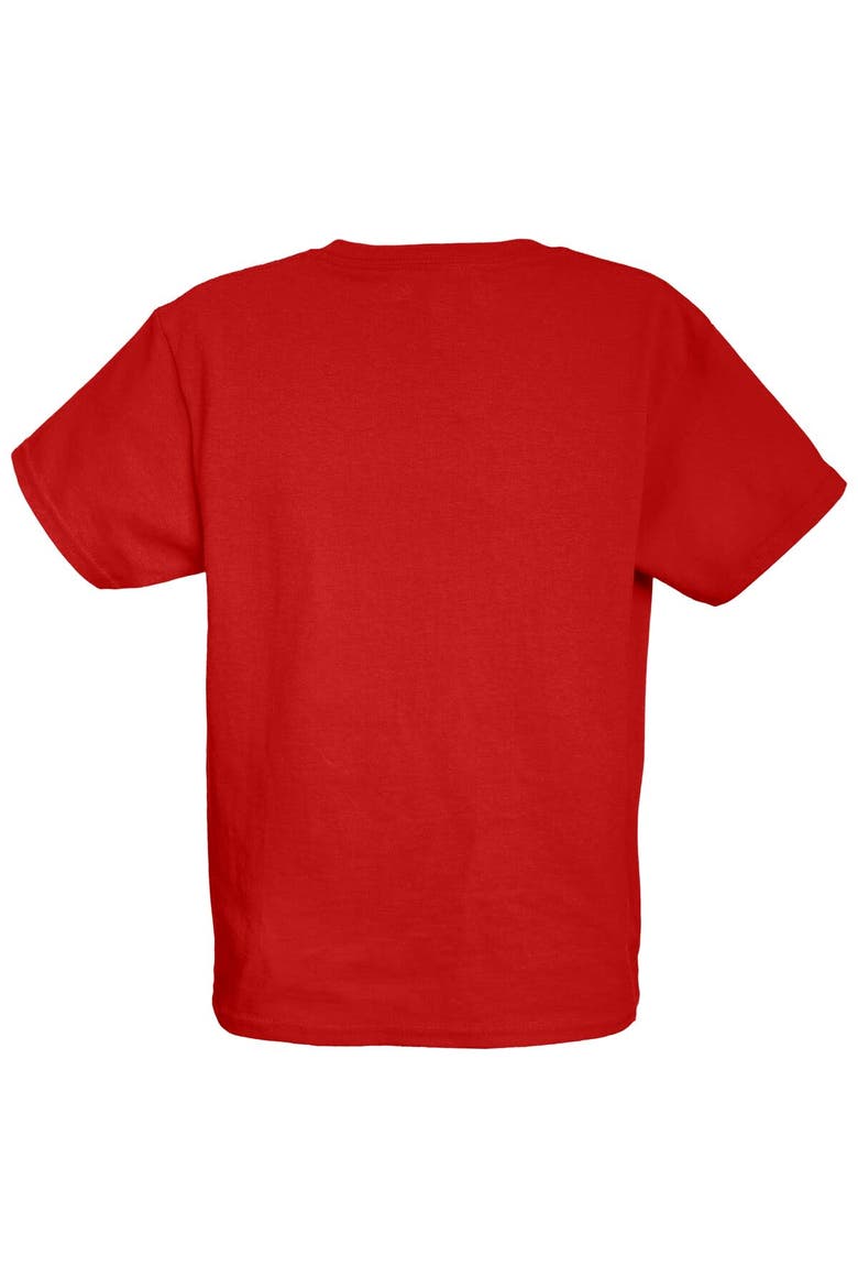 Youth Blue 84  Scarlet Ohio State Buckeyes College Football Playoff 2024 National Champions Fall Apart T-Shirt, Alternate, color, Scarlet