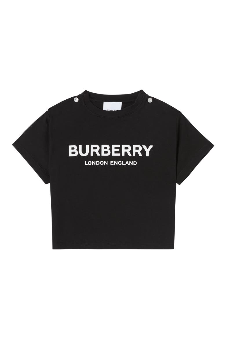 Mini Robbie T-Shirt, Main, color, BLACK