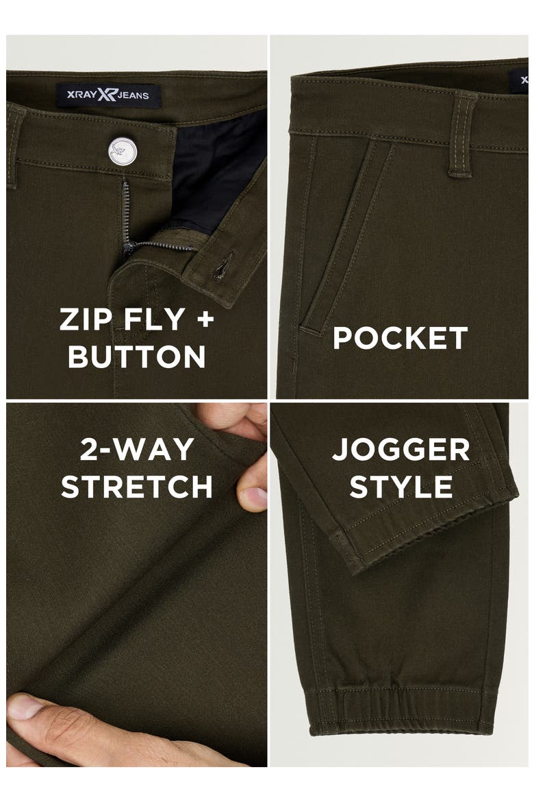 Kids' Flex Waist Commuter Joggers, Alternate, color, OLIVE