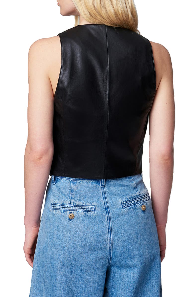 BLANKNYC Faux Leather Vest, Alternate, color,