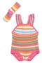 Open Stitch Romper & Headband Set