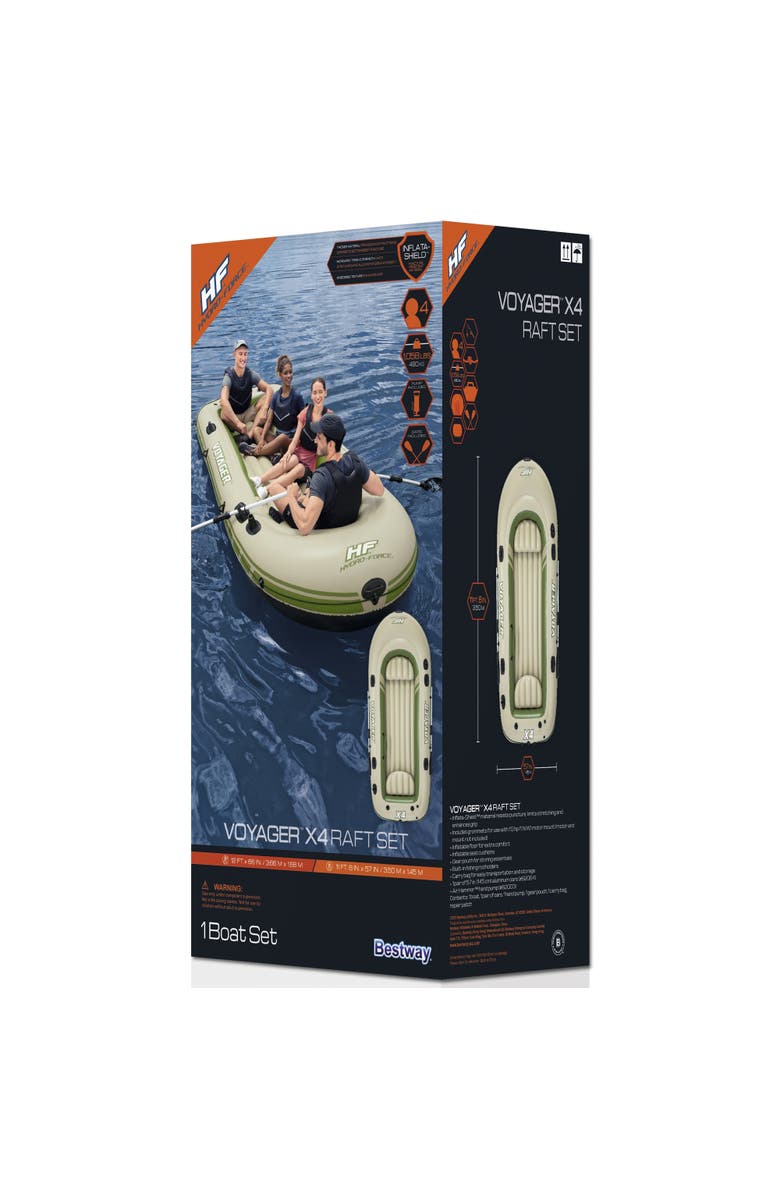 Hydro-Force Treck X3 Inflatable Raft Set, Alternate, color, 