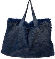 AZALEA WANG Azalea Wang Confidante Faux Fur Handbag