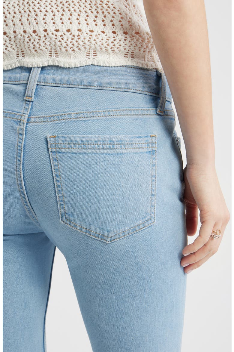 Low Rise Flare Jeans, Alternate, color, PALMS WASH