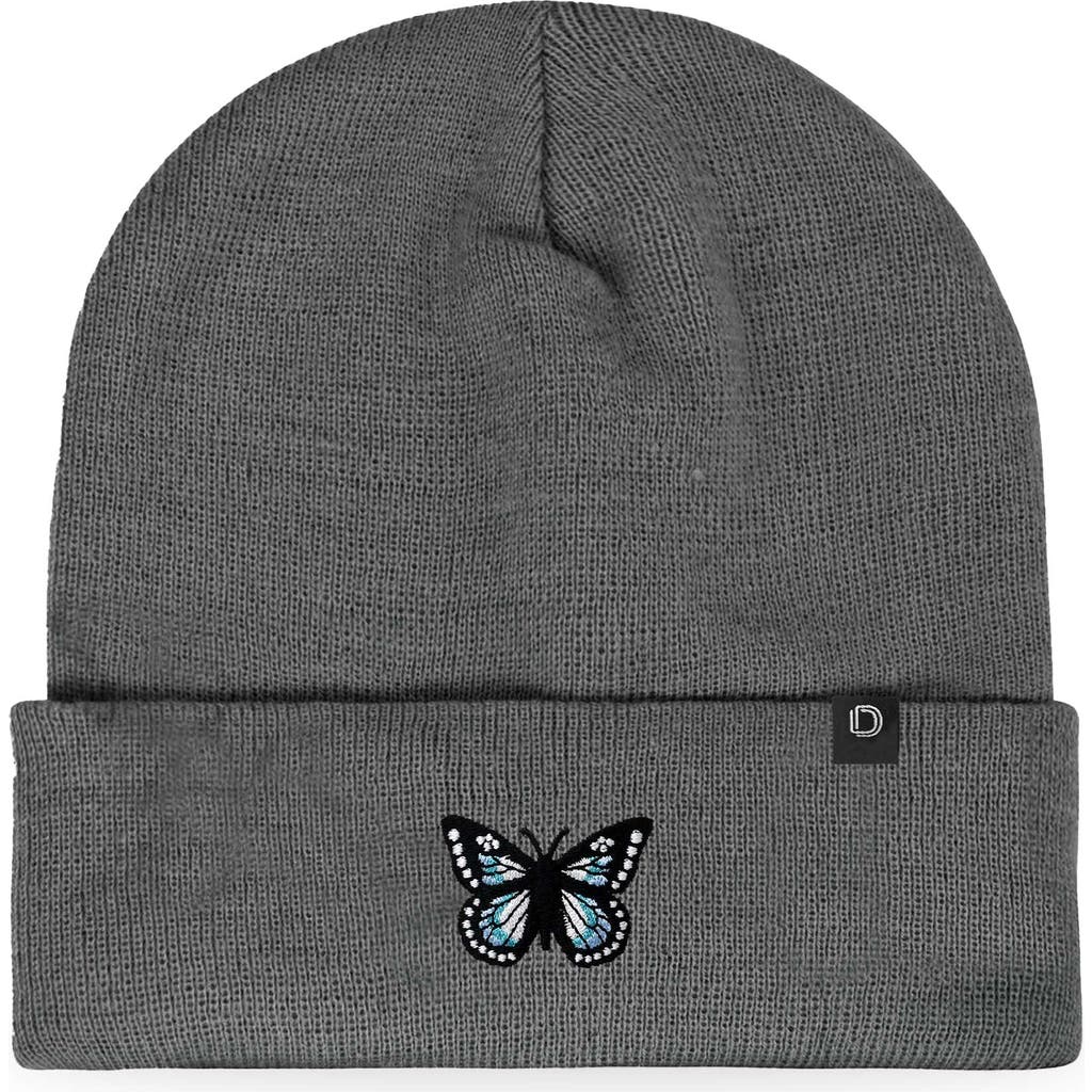 Dalix Butterfly Beanie In Baby Blue