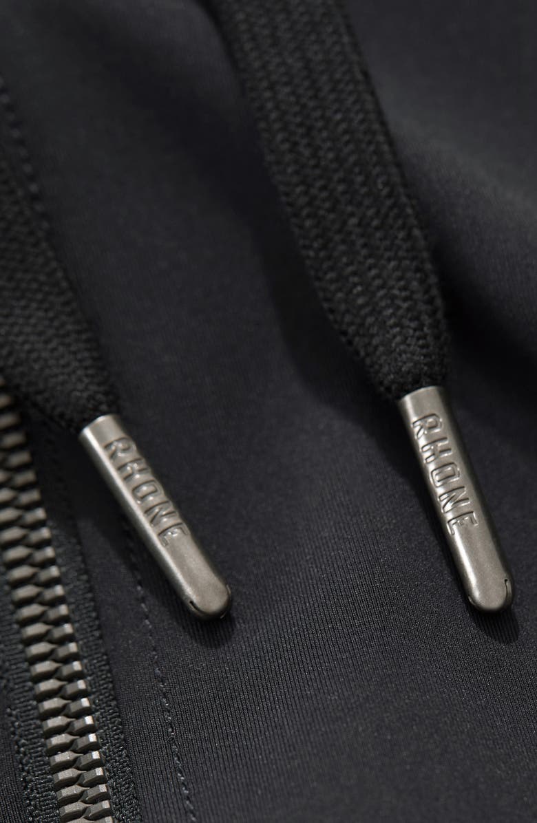 Rhone Spar V2 Zip Hoodie, Alternate, color, Black