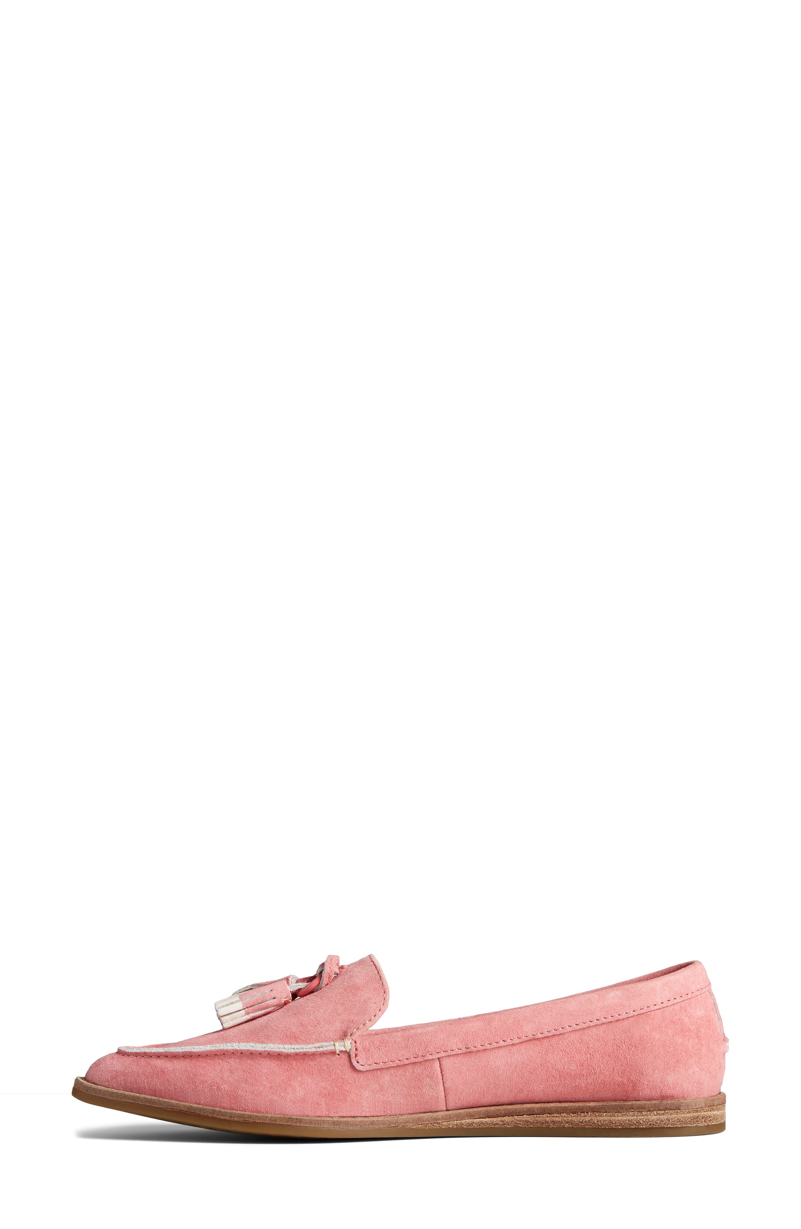 Saybrook Painted Tassel Loafer, Alternate, color, PINK