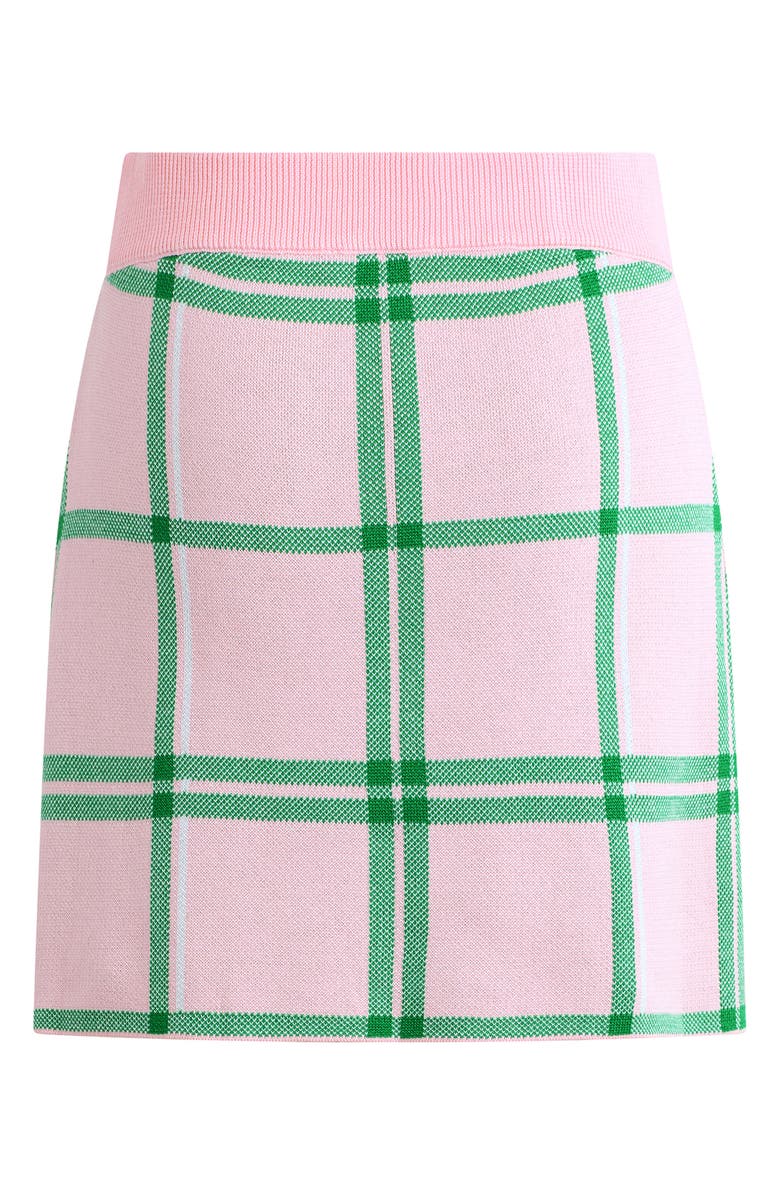 Favorite Daughter The Annabel Knit Miniskirt, Alternate, color, Wisteria Plaid
