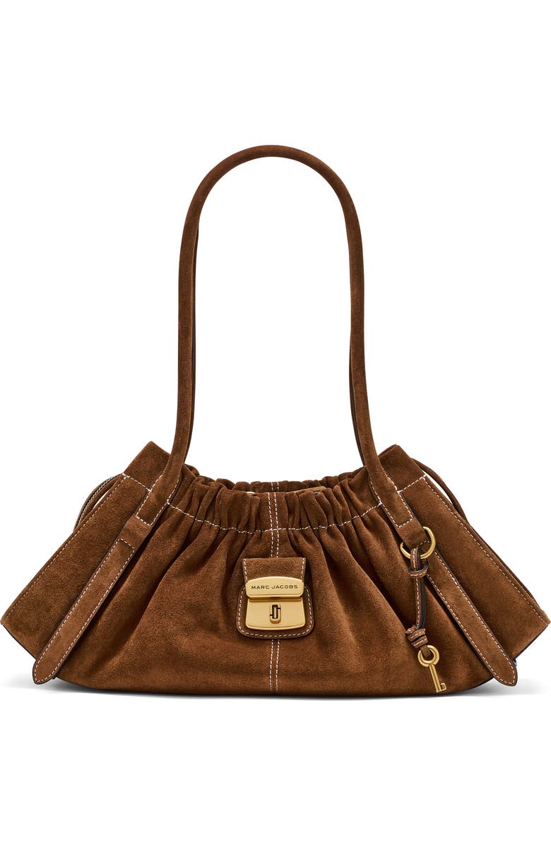 Marc Jacobs The Suede Cristina Small Satchel, Main, color,