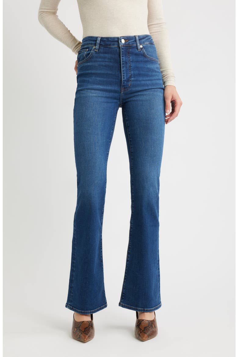 The Reboot High Waist Bootcut Jeans, Main, color, ELIXIR