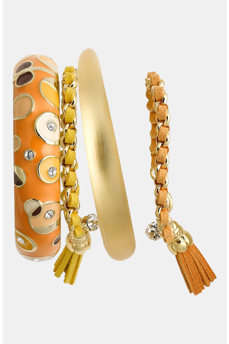 Link Bracelet, Alternate, color, YELLOW/ GOLD