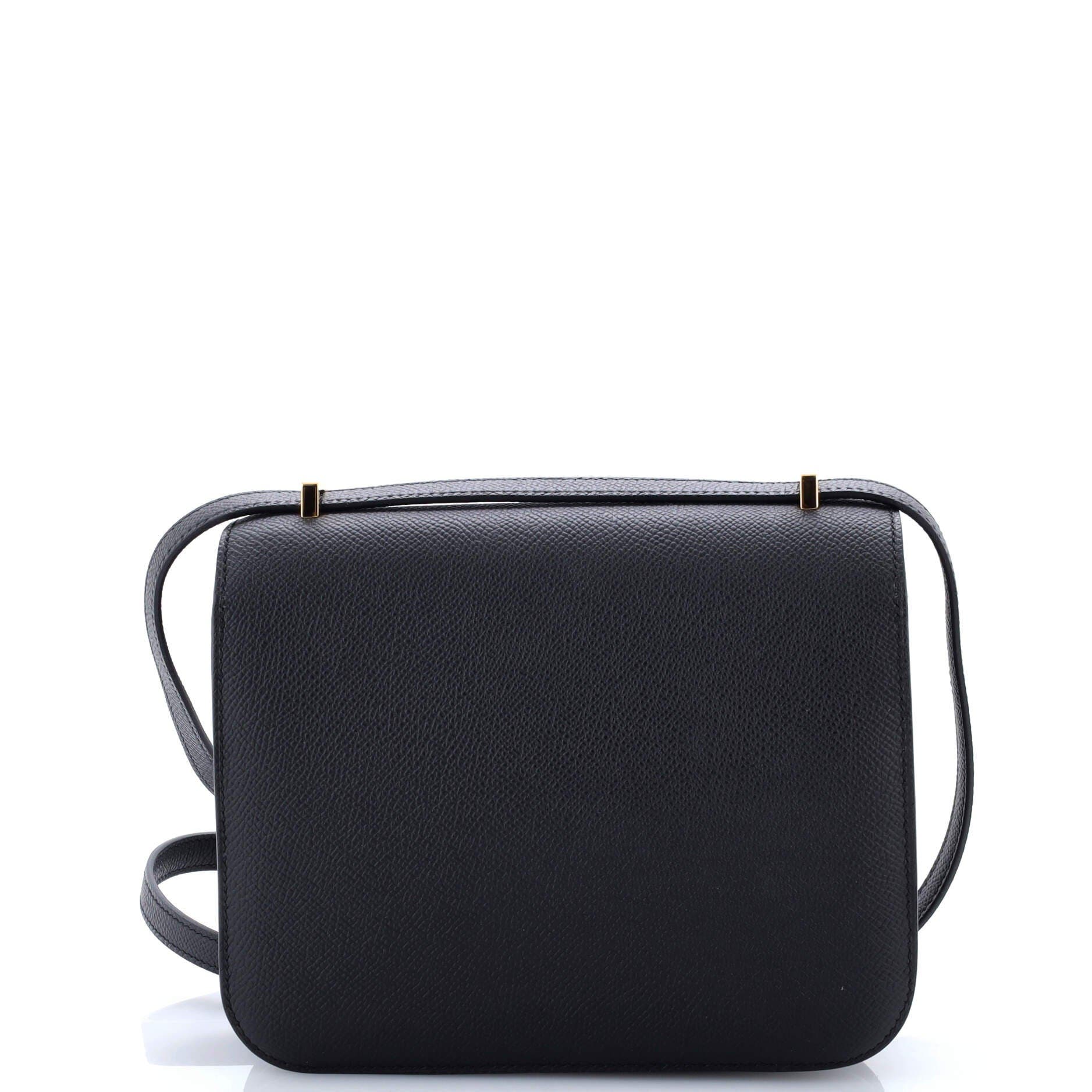 Pre-Owned Hermes Constance NM Bag Epsom 18, Alternate, color, Noir