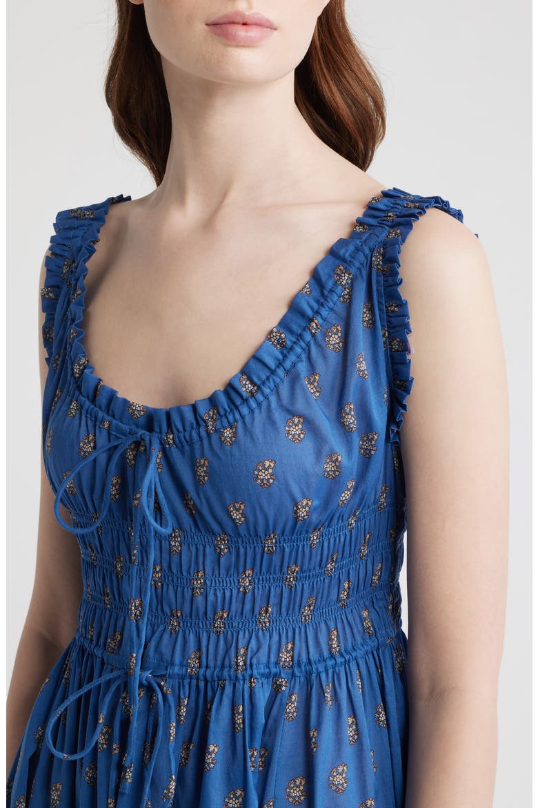 Emmaretta Sleeveless Tie Waist Maxi Dress, Alternate, color, EARTHA PAISLEY