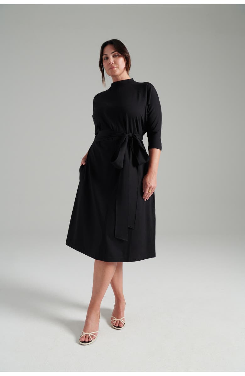 Pari Passu Janice Funnel Dress, Alternate, color, 