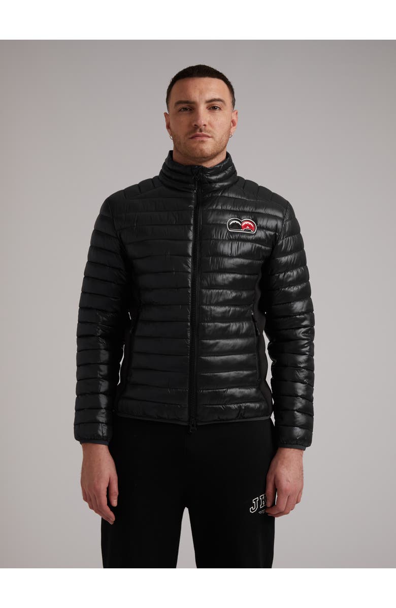 JACK1T Sport L1Te Funnel Neck Jacket, Main, color, Black