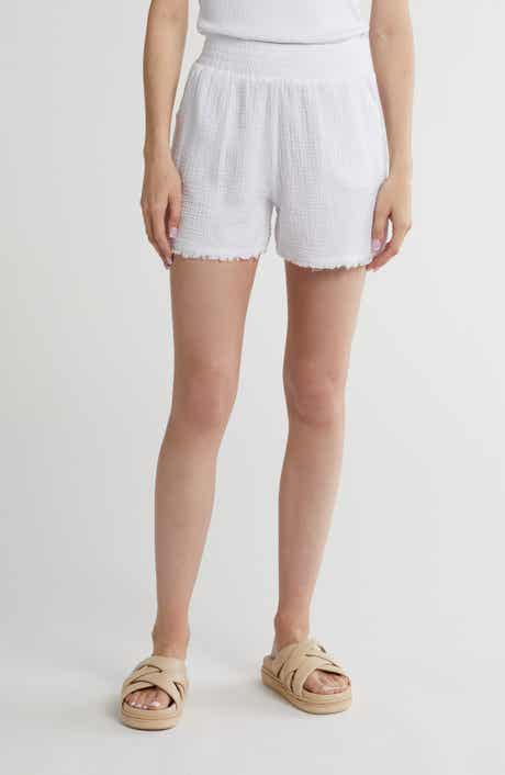 DKNY Jeans Cotton Gauze Shorts