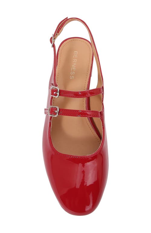 Shop Berness Rosalie Mary Jane Pump In Red