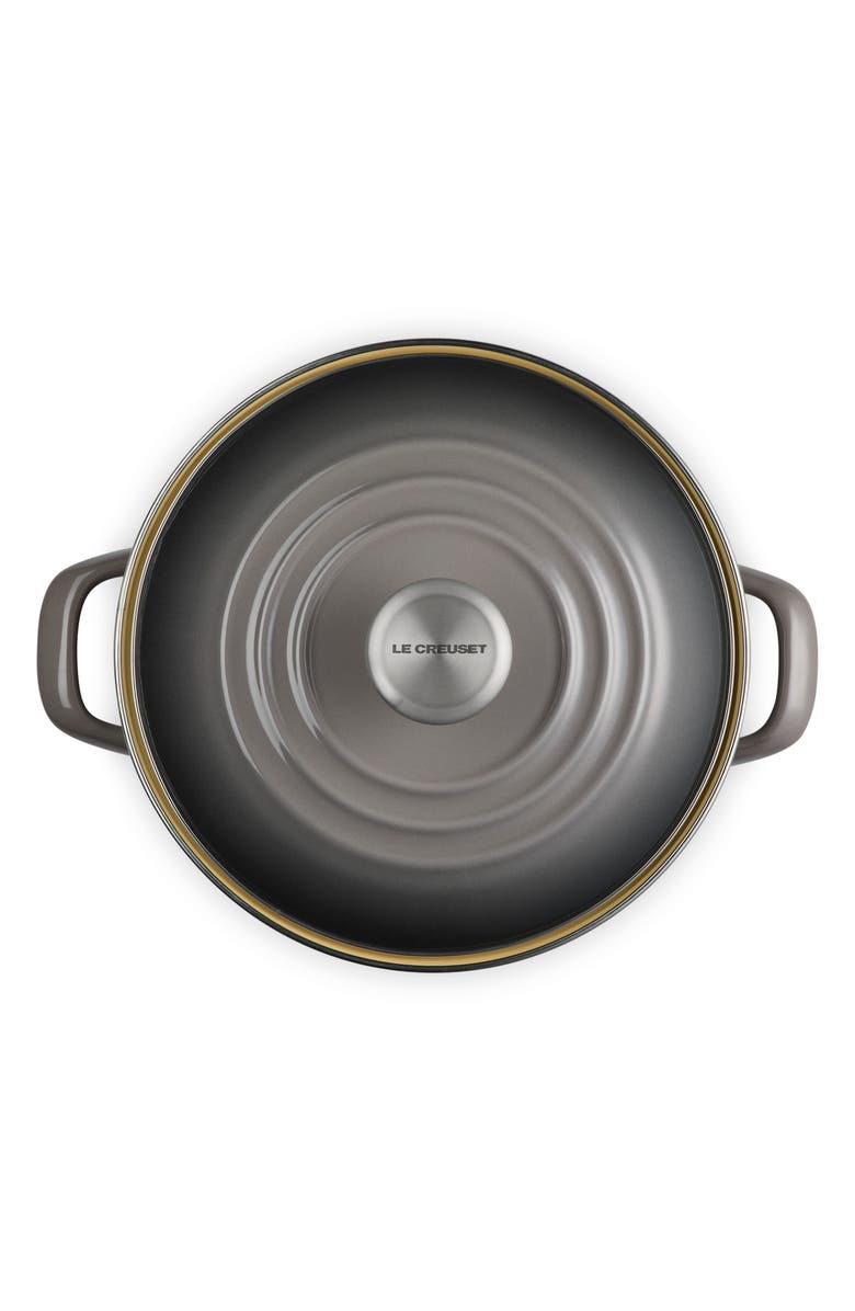 Le Creuset 8-Quart Enameled Stainless Steel Stock Pot, Alternate, color, Oyster