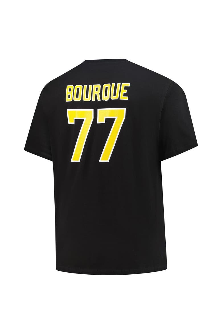 Men's Mitchell & Ness Ray Bourque Black Boston Bruins Big & Tall Name & Number T-Shirt, Alternate, color, Black