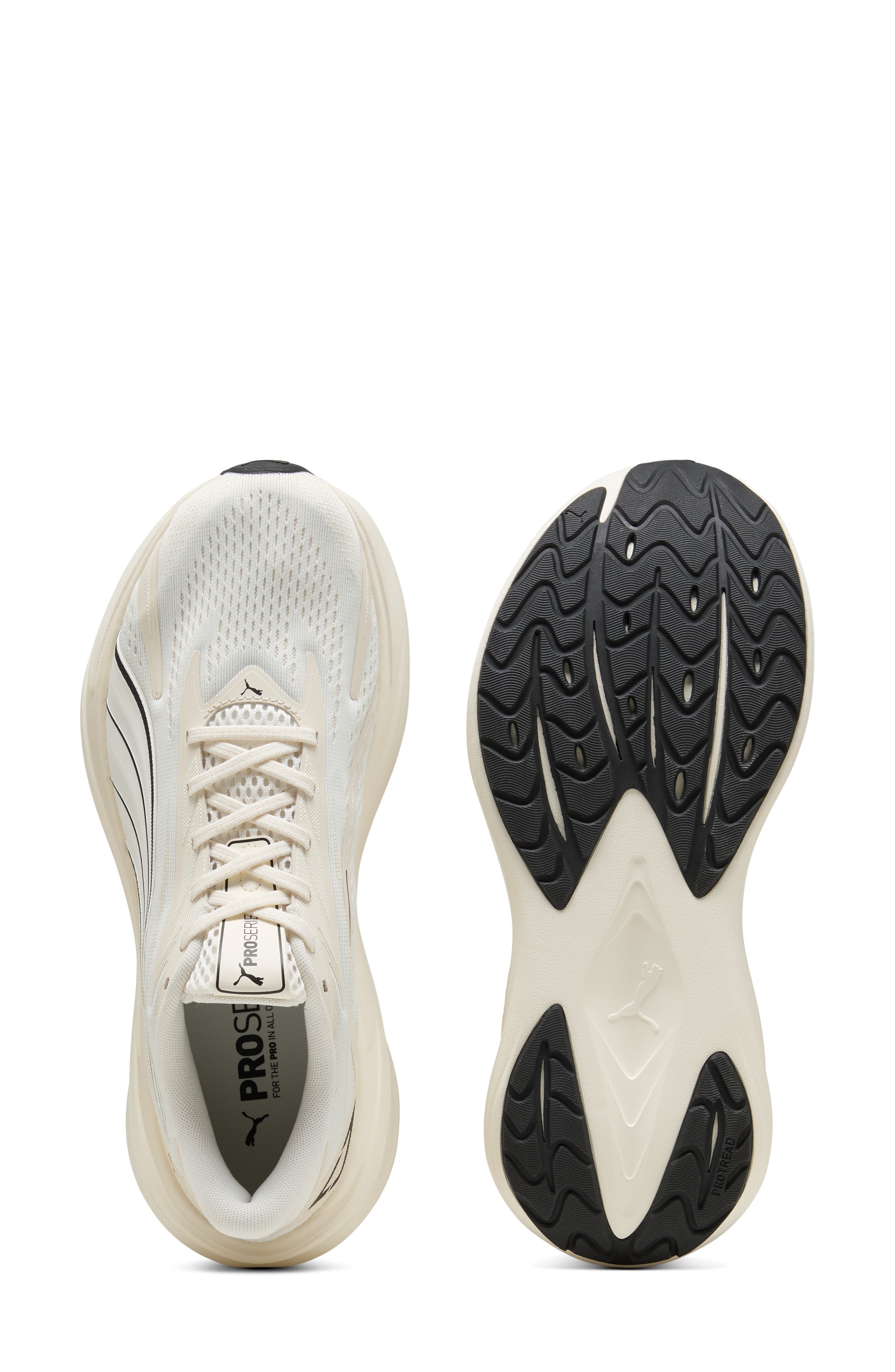 PUMA Maxima Pro Running Sneaker, Alternate, color, Alpine Snow/ Warm White