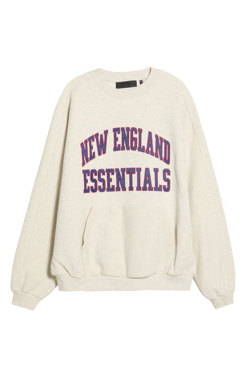 New England Patriots 90s Relaxed Crewneck Sweatshirt