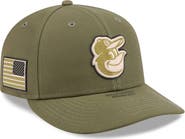 New Era Men's New Era  Olive Baltimore Orioles 2026 Armed Forces Day Low Profile 59FIFTY Fitted Hat