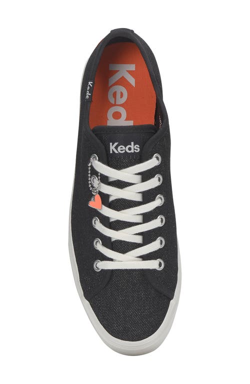 Keds ® Triple Up Sneaker In Black/fiery