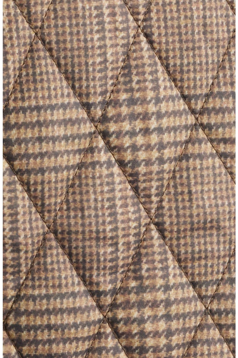 Houndstooth Quilted Barn Jacket, Alternate, color, HAZEL PLAID