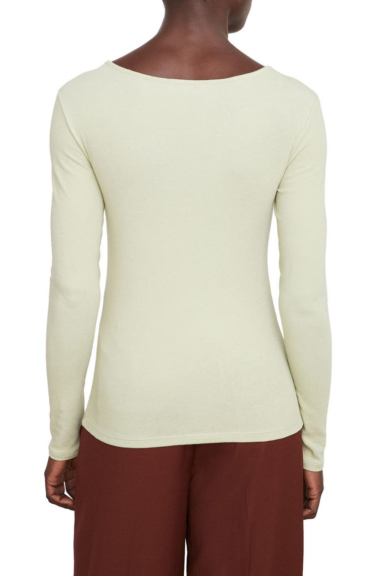 Long Sleeve Wool T-Shirt, Alternate, color, VERDITE