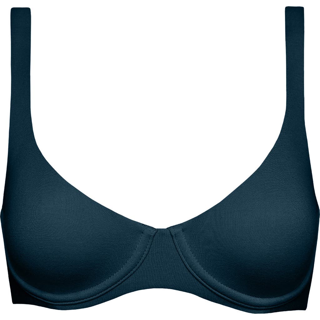 Cuup The Scoop Bra In Blue
