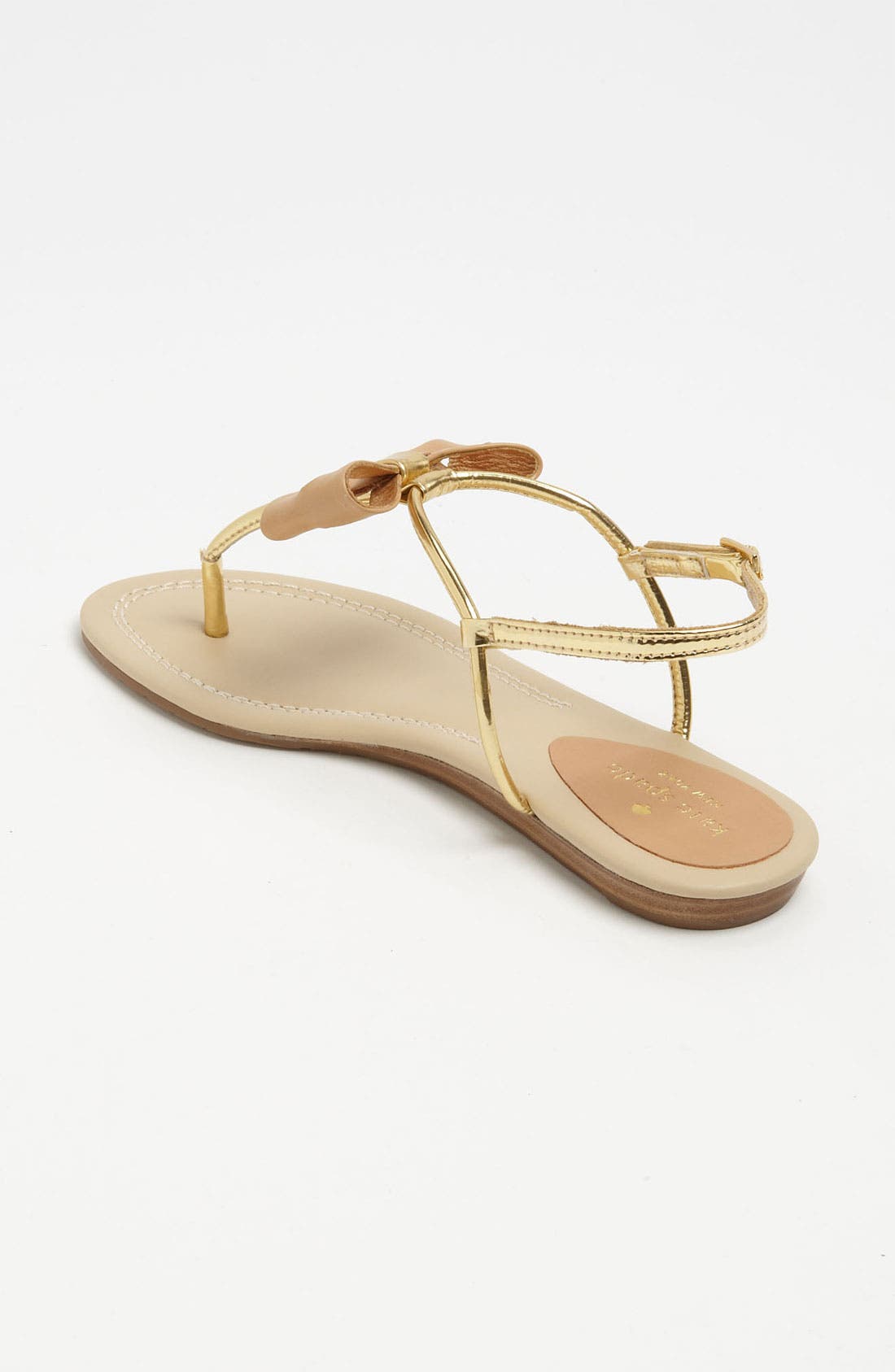 'trendy' sandal, Alternate, color, GOLD SPECCHIO