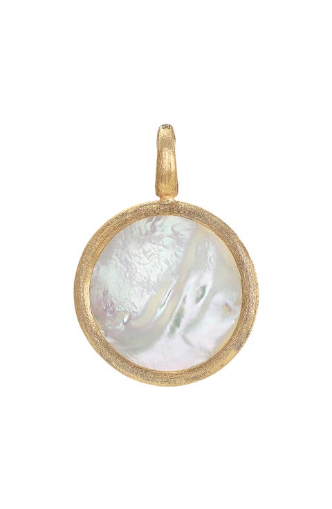 Jaipur 18K Gold Medium Mother-of-Pearl Pendant