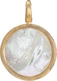 Marco Bicego Jaipur 18K Gold Medium Mother-of-Pearl Pendant