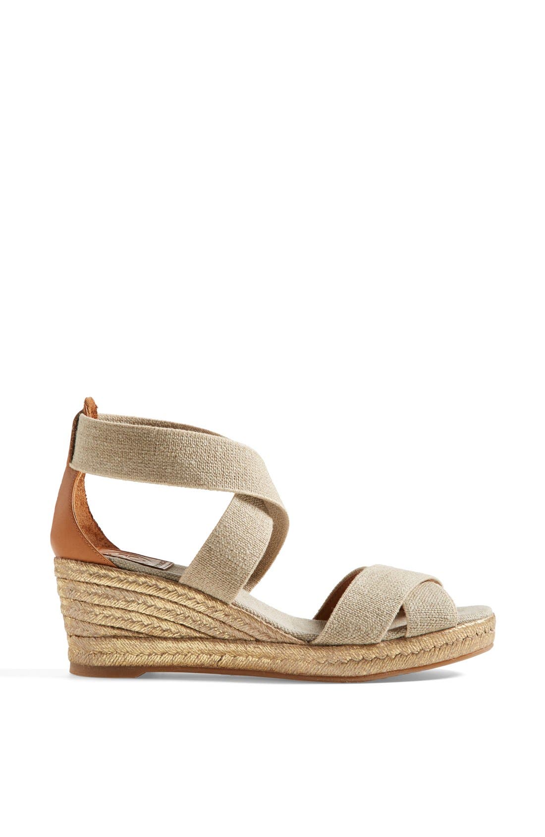 'Adonis' Sandal, Alternate, color, KHAKI/ KHAKI GOLD