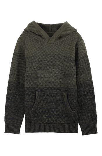X-ray Xray Kids' Colorblock Hoodie In Olive