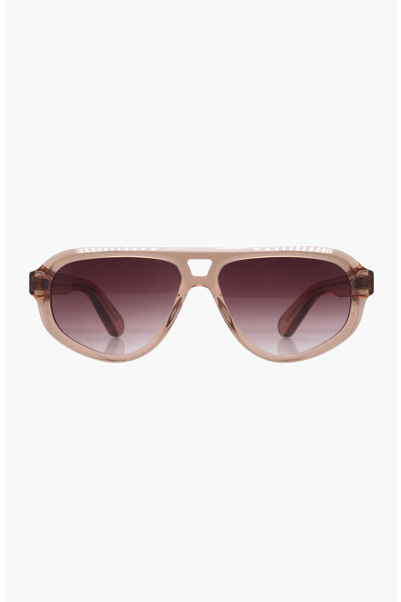 Luxe Ryder Sunglasses, Main, color, Champagne