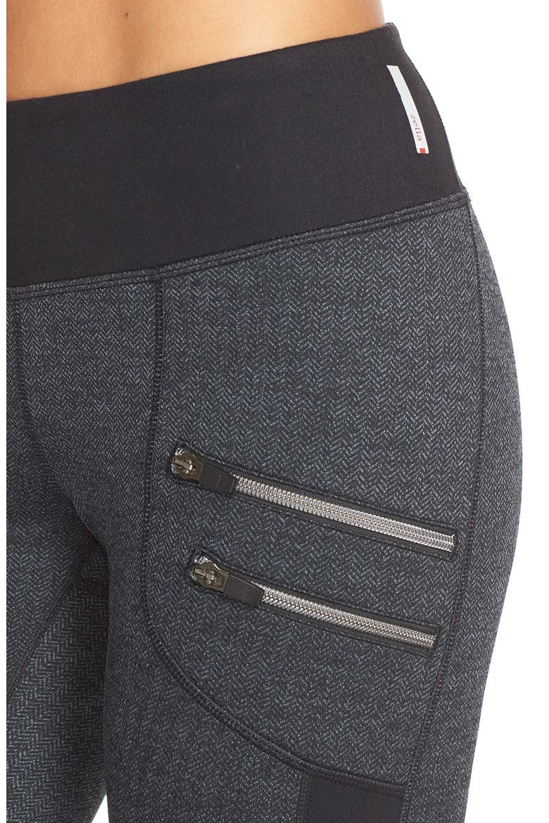 'Urbanite' Leggings, Alternate, color, BLACK PEPPER