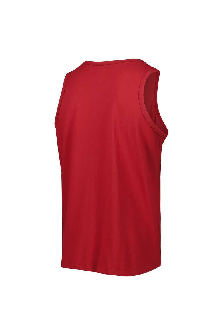 Men's Nike Crimson Oklahoma Sooners Futura Performance Scoop Neck Tank Top, Alternate, color, Crimson