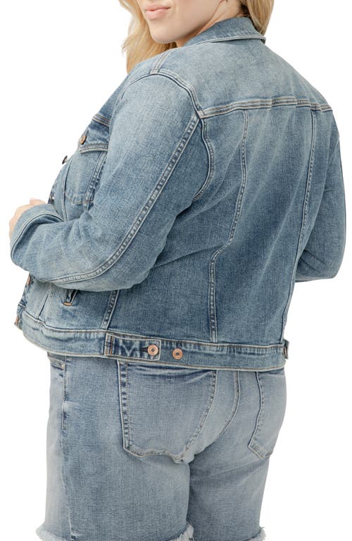 SILVER JEANS CO. SILVER JEANS CO. FITTED DENIM JACKET