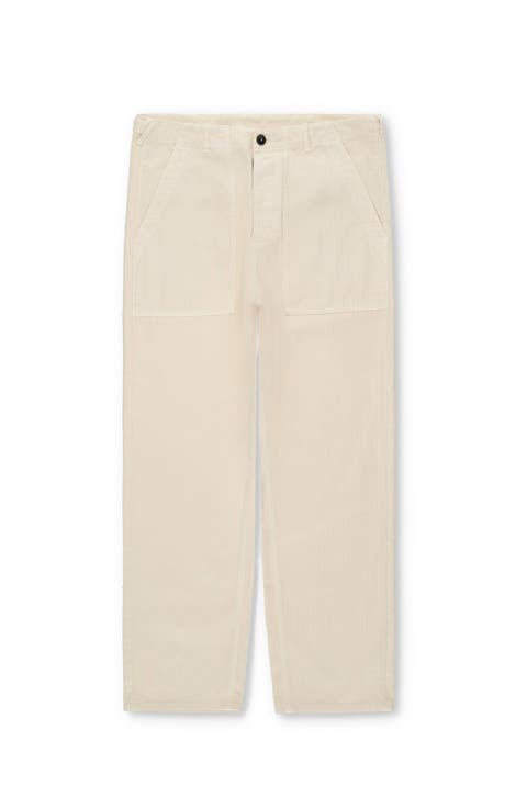 Newfatigue Herringbone Cotton Fatigue Trousers