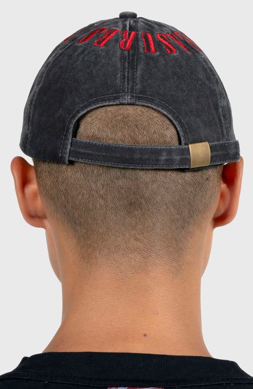 Pleasures Onyx Cap In Black/red