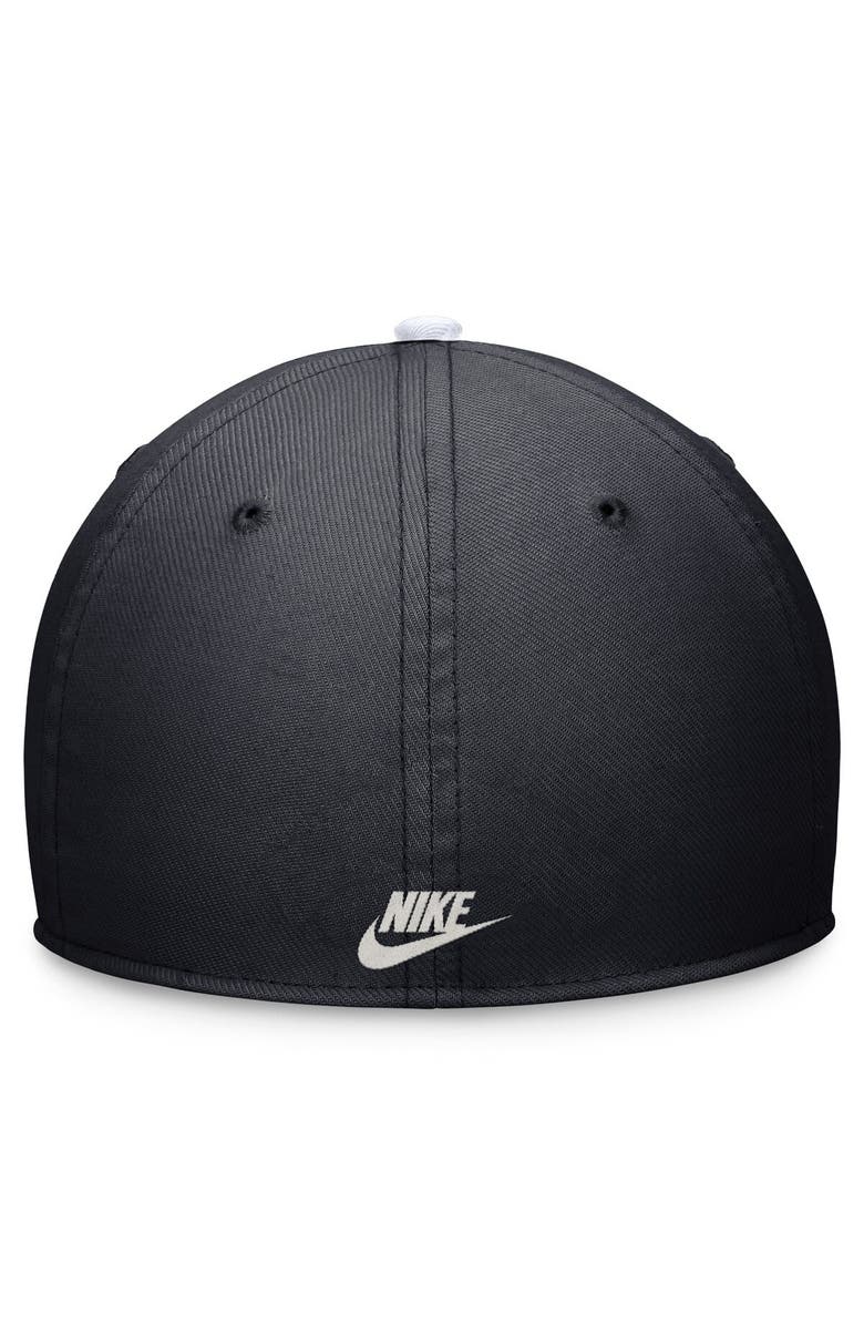 Nike Men's Nike Navy/White Chicago White Sox Cooperstown Collection Rewind Swooshflex Performance Hat, Alternate, color, 