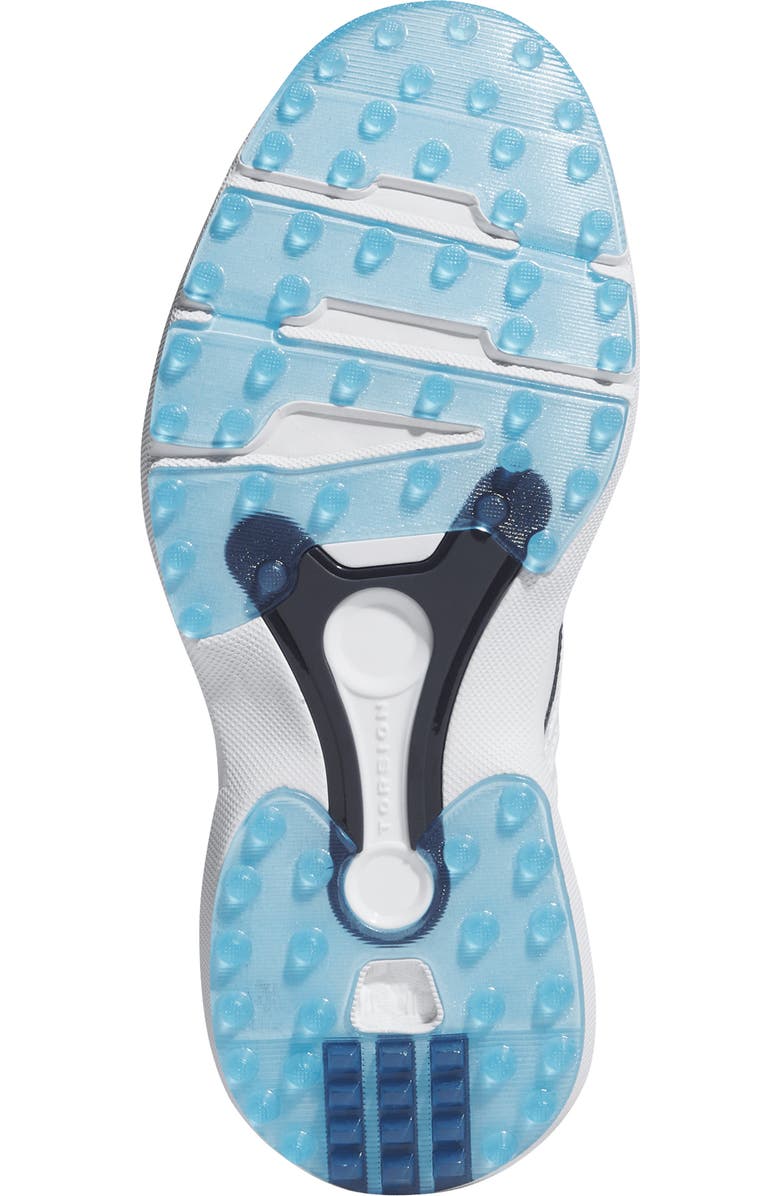 adidas MC70 Golf Shoe, Alternate, color, White/ Navy/ Ray Blue