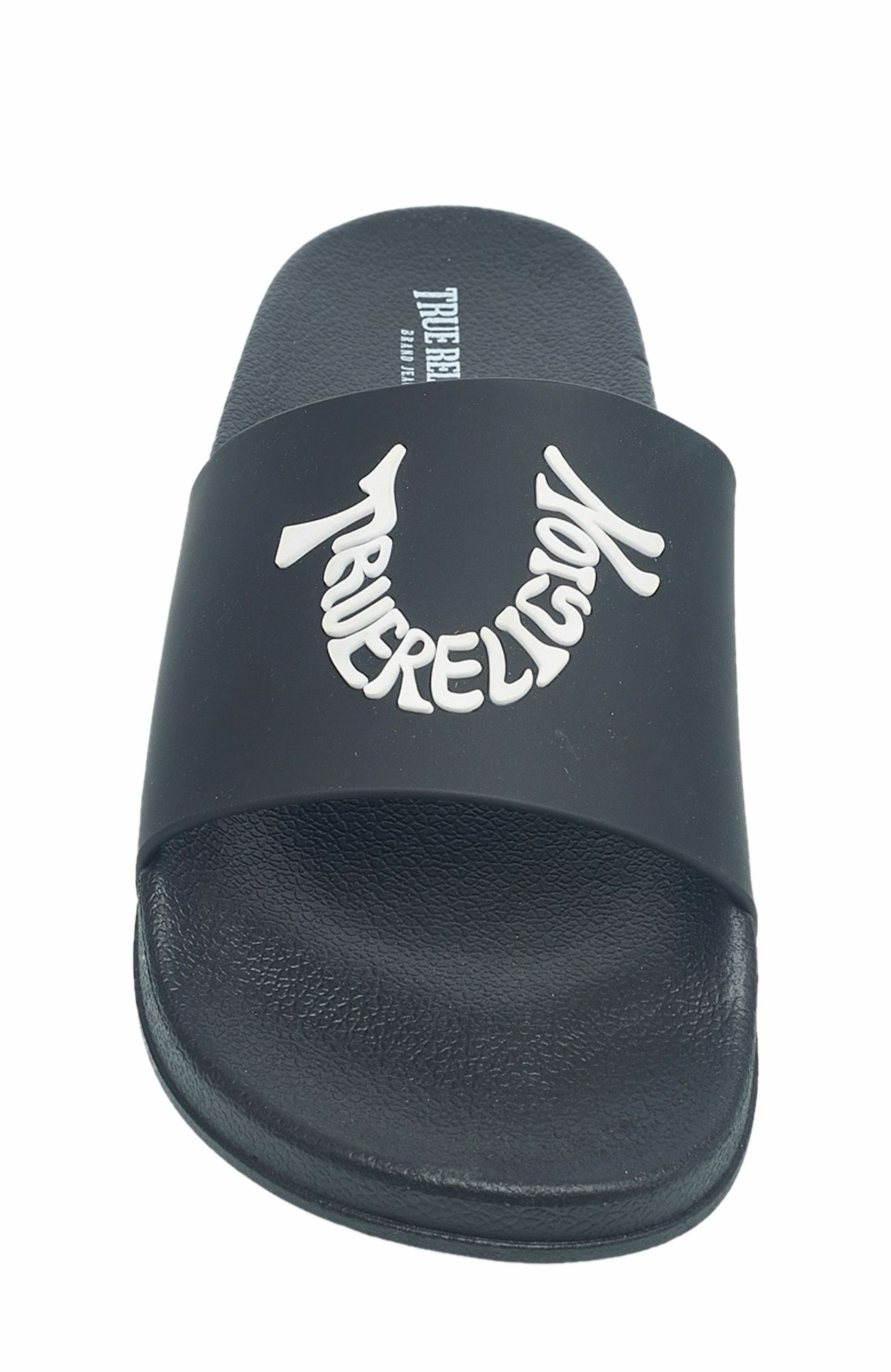 True Religion Men's TI Logo Slide, Alternate, color, 