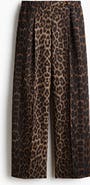 H&M Crease-leg Barrel Trousers
