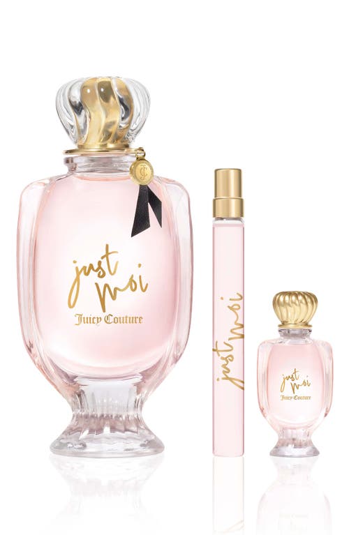 Juicy Couture Just Moi Eau De Parfum Set $179 Value In Transparent