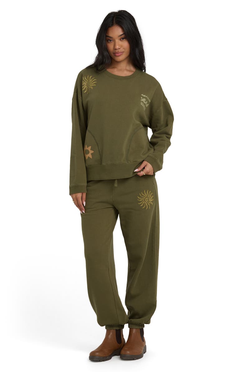 Billabong Sightseer Fleece Graphic Sweatshirt, Alternate, color, Mateo